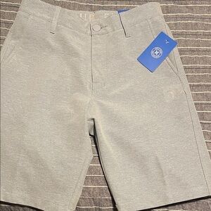 Hurley Men's Gray Flat Front Shorts